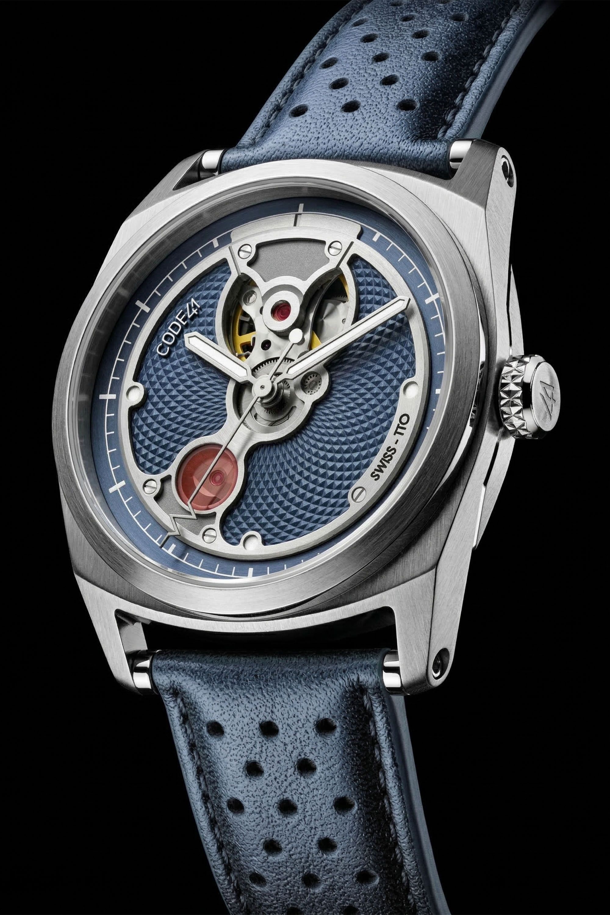 CODE41 Open Heart: automatic open-heart watch with Swiss movement