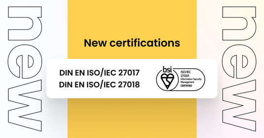 New ISO certifications 27017 and 27018