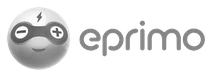 Logo of Eprimo, a provider of sustainable energy.