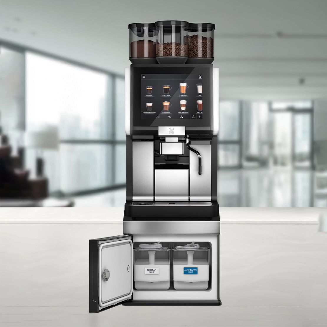 2-Milk Solution for WMF 1500 S+ Under Machine Cooler