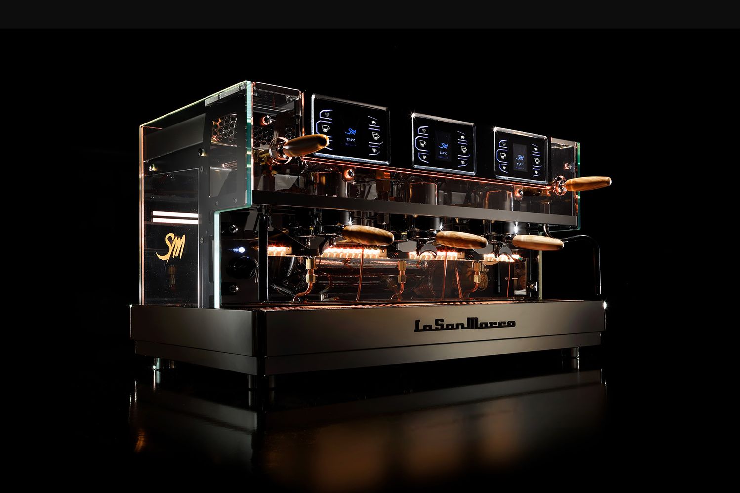 La San Marco portafilter machine La E Luxury