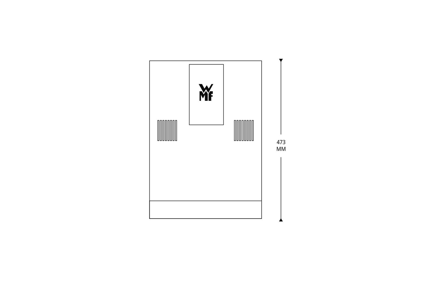 WMF Peak 50 back with height