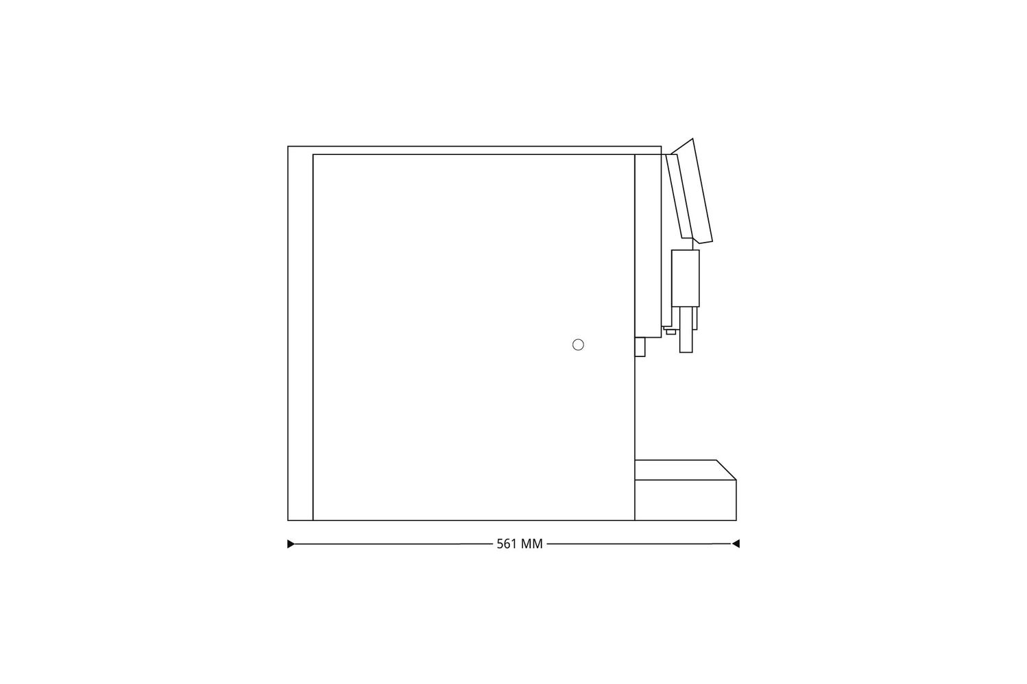 WMF Peak 50 side with depth