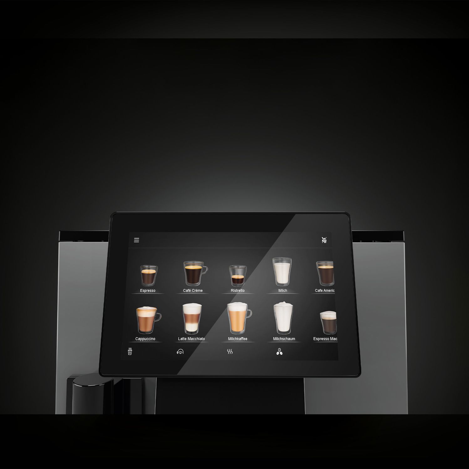 WMF Peak 50 7inch display