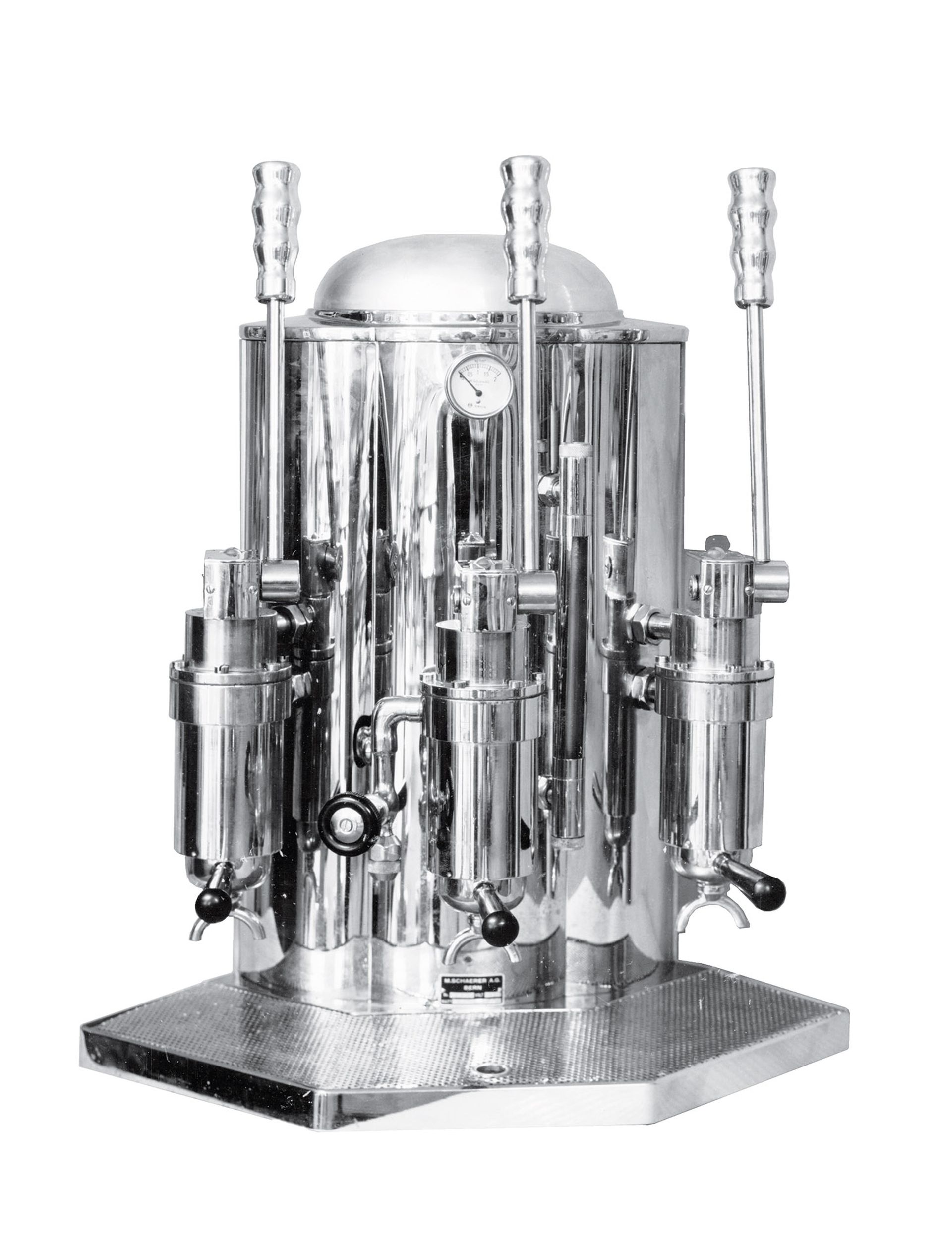 Early Schaerer coffee machine from 1924