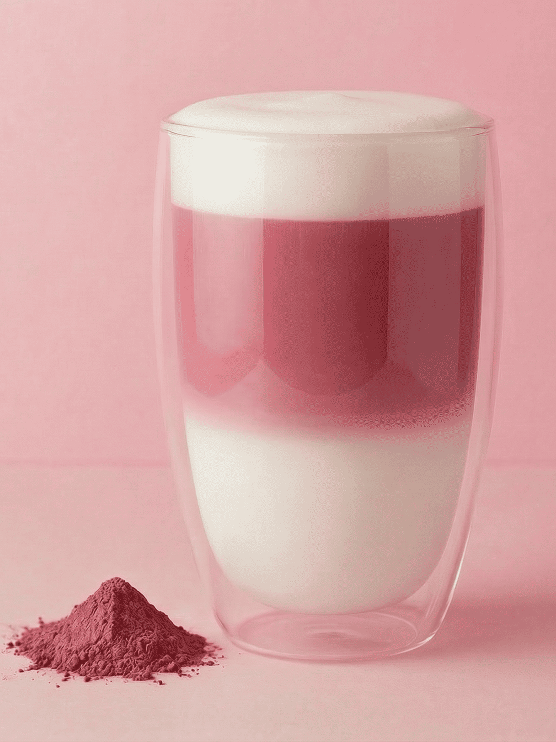 Pink Superfood Latte