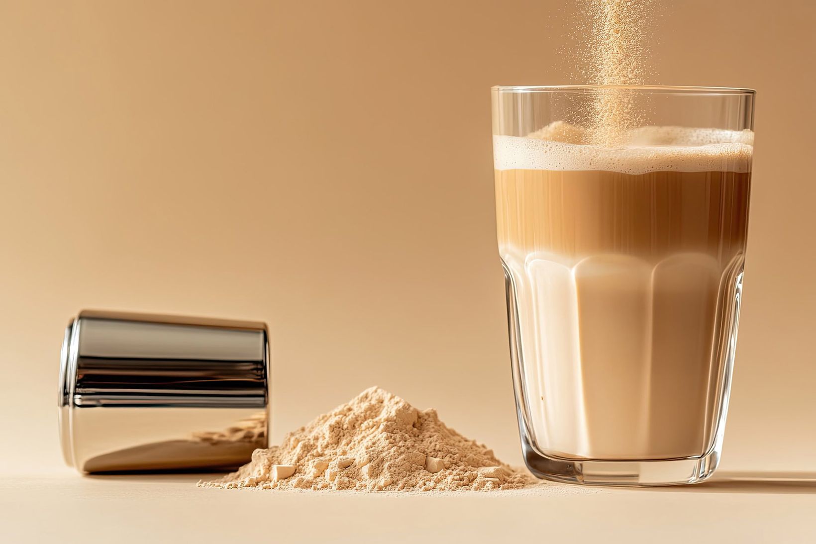 Proffee - coffee with protein powder