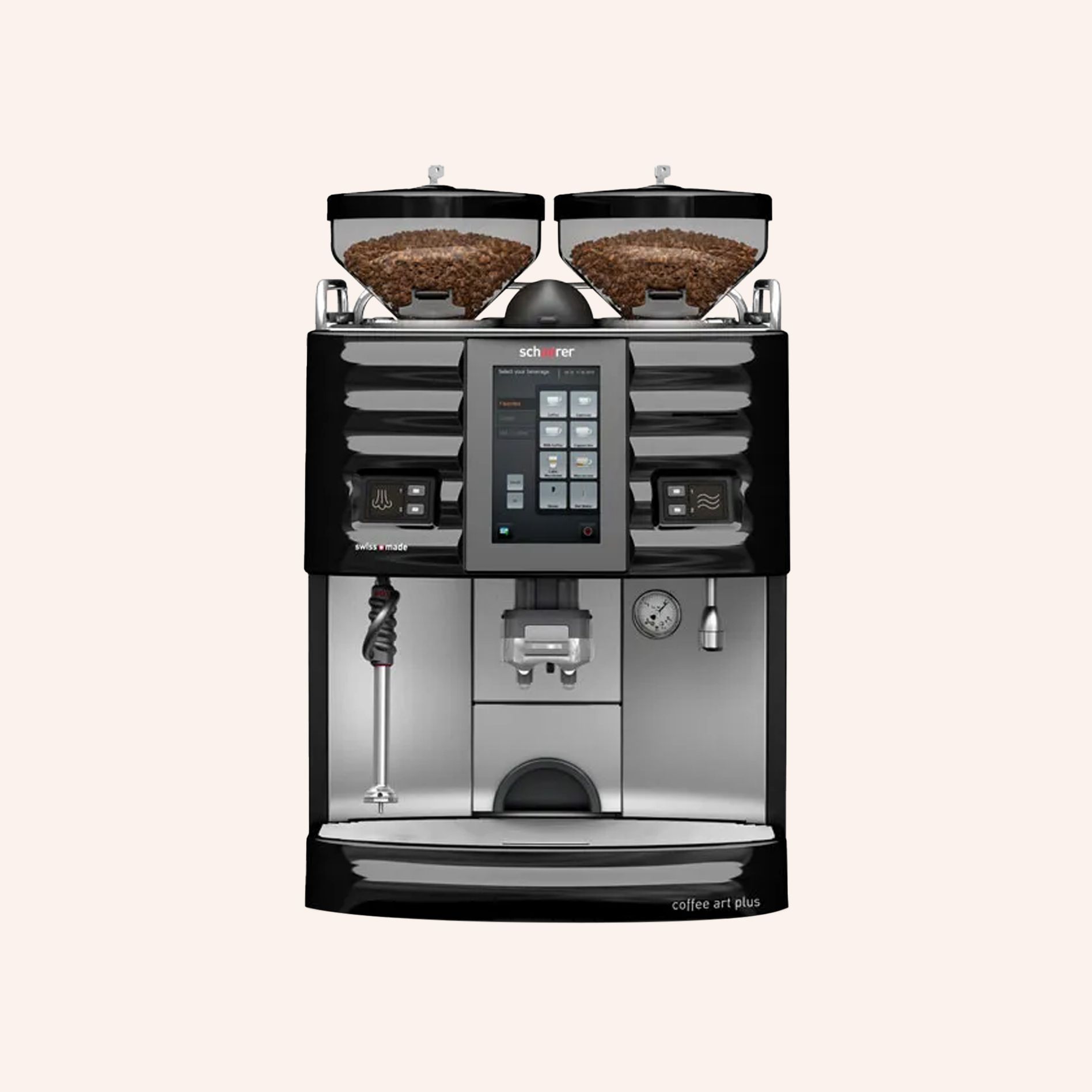 Schaerer Coffee Art Plus Frontview with background