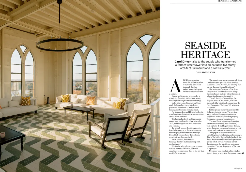 ARC Thorpeness Featured in the July 2026 Issue of Living Magazine
