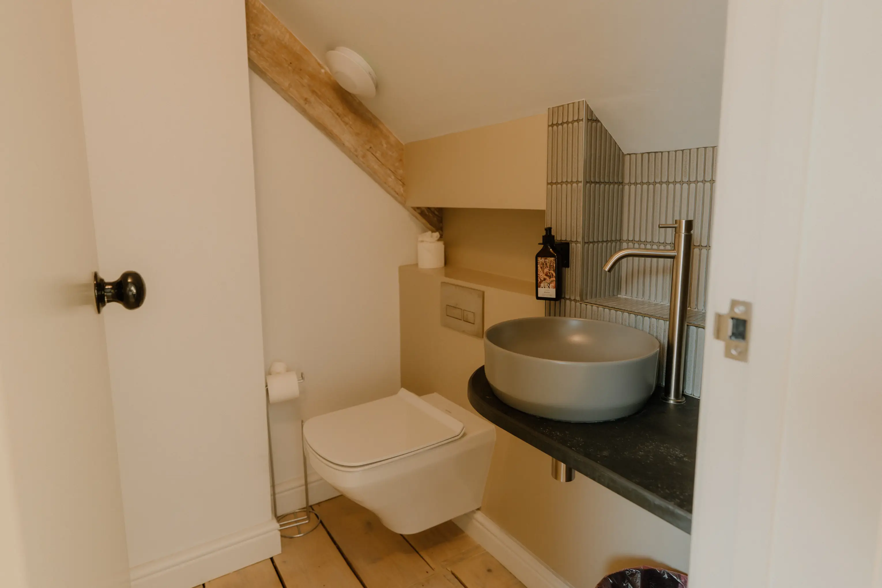 White cloakroom WC at ARC Padstow