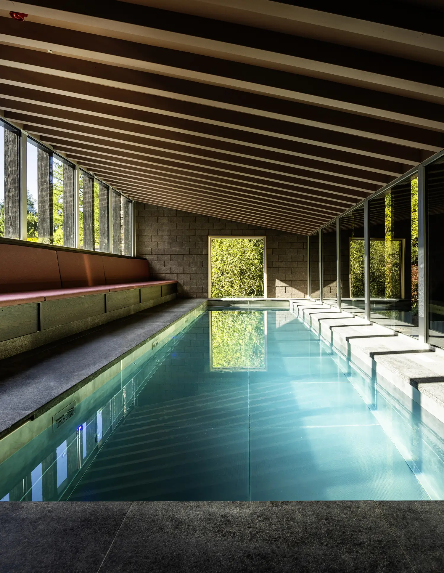 A photo of ARC Peaks indoor pool, perfect for large group stays or family accommodations in the Peak District.