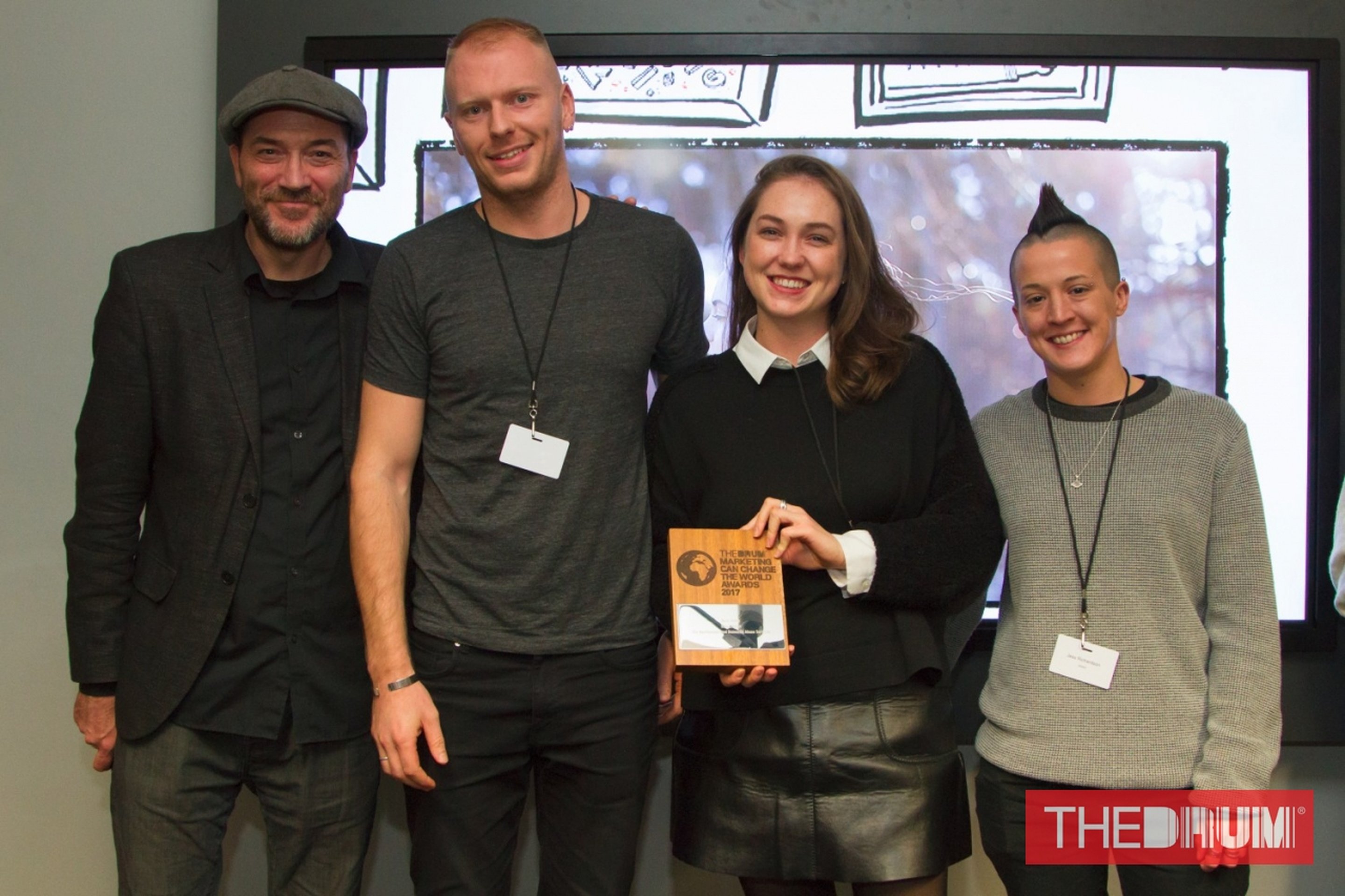 Raw London wins Best Video for 2nd year running at The Drum Marketing Can Change the World Awards 2017