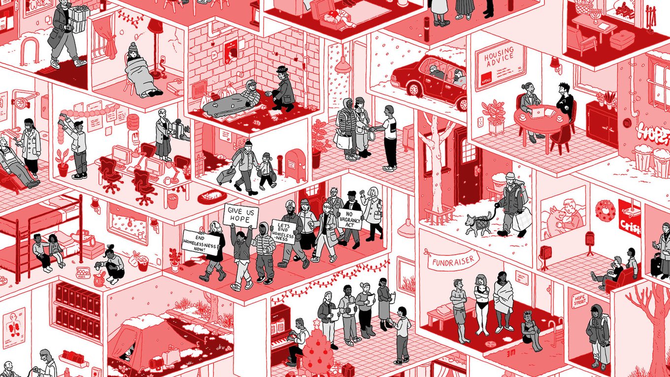 Raw London reframes homelessness in Crisis’ new Christmas campaign