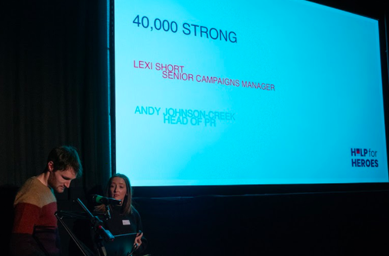 40,000 Strong - how strong creative led to strong fundraising results