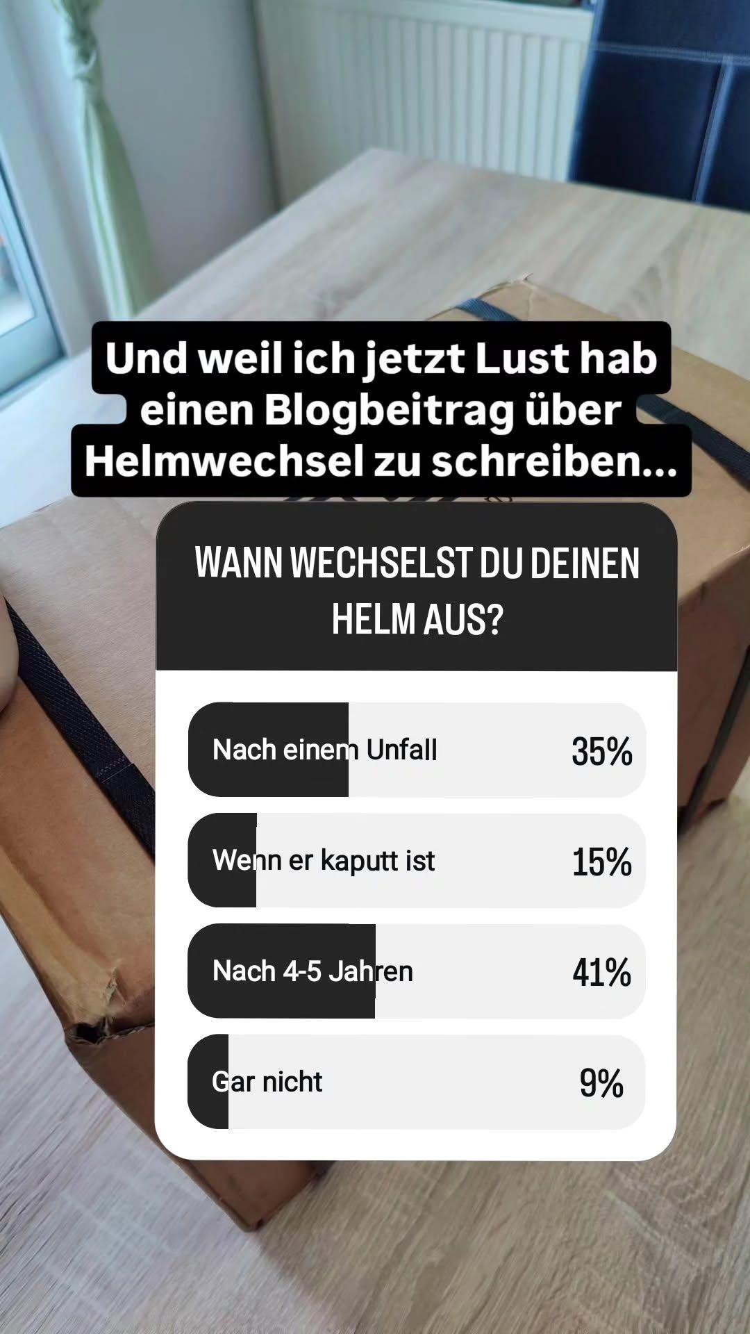 Umfrage bei Instagram