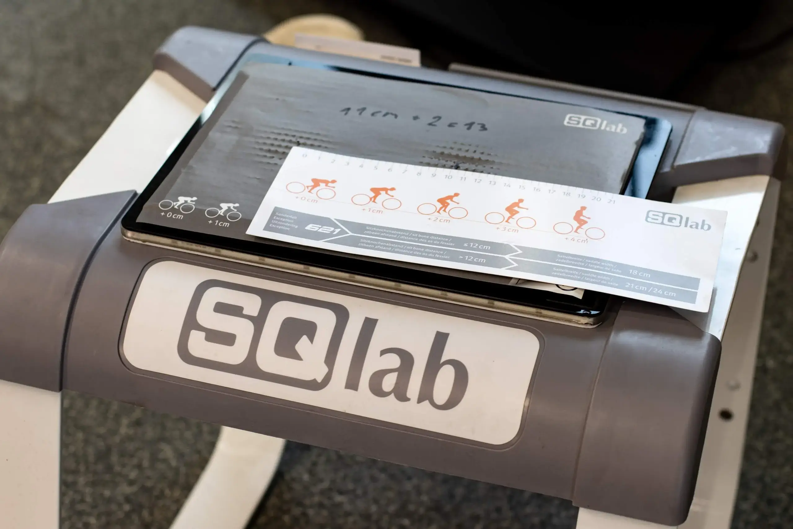 Sitzknochenvermessung mit SQlab.