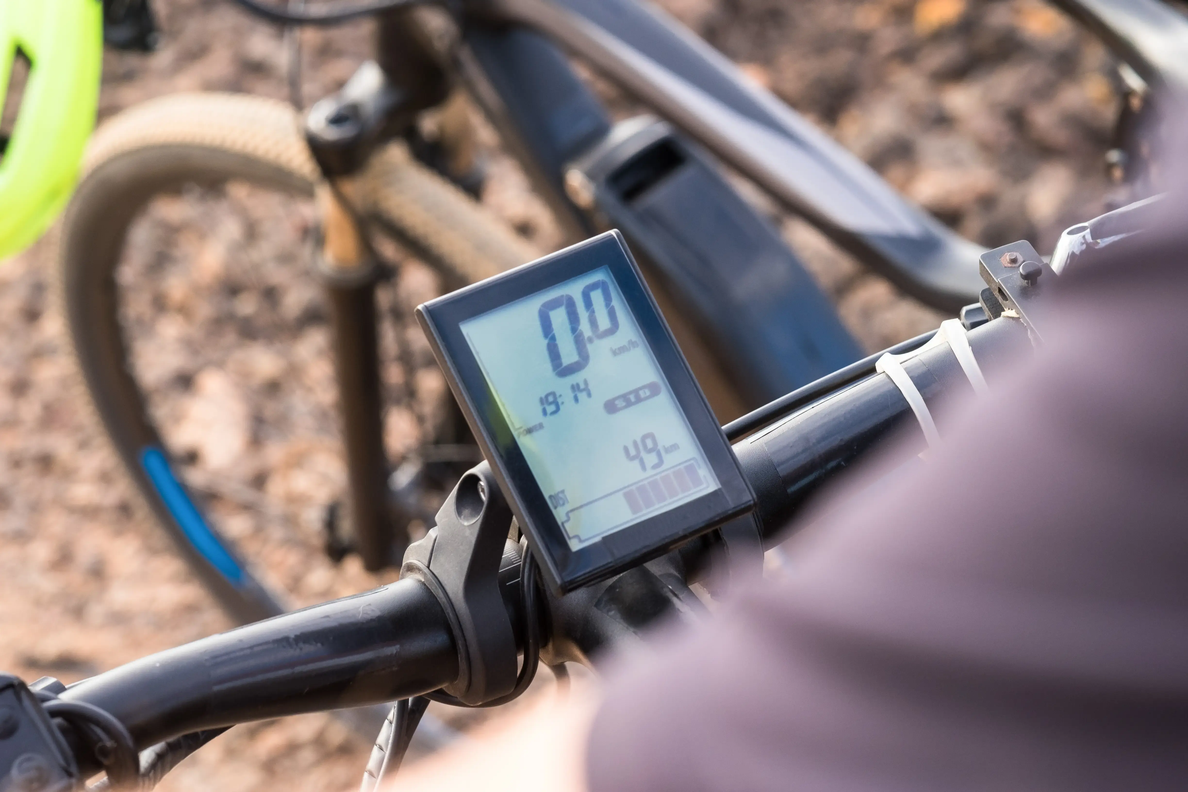 Akku Anzeige vom Ebike