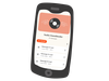 A smartphone displaying the KRUU mobile app interface for the Audio Guestbook feature, showing a list of recorded voice messages.