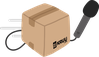 KRUU Photo Booth Package with a microphone illustration