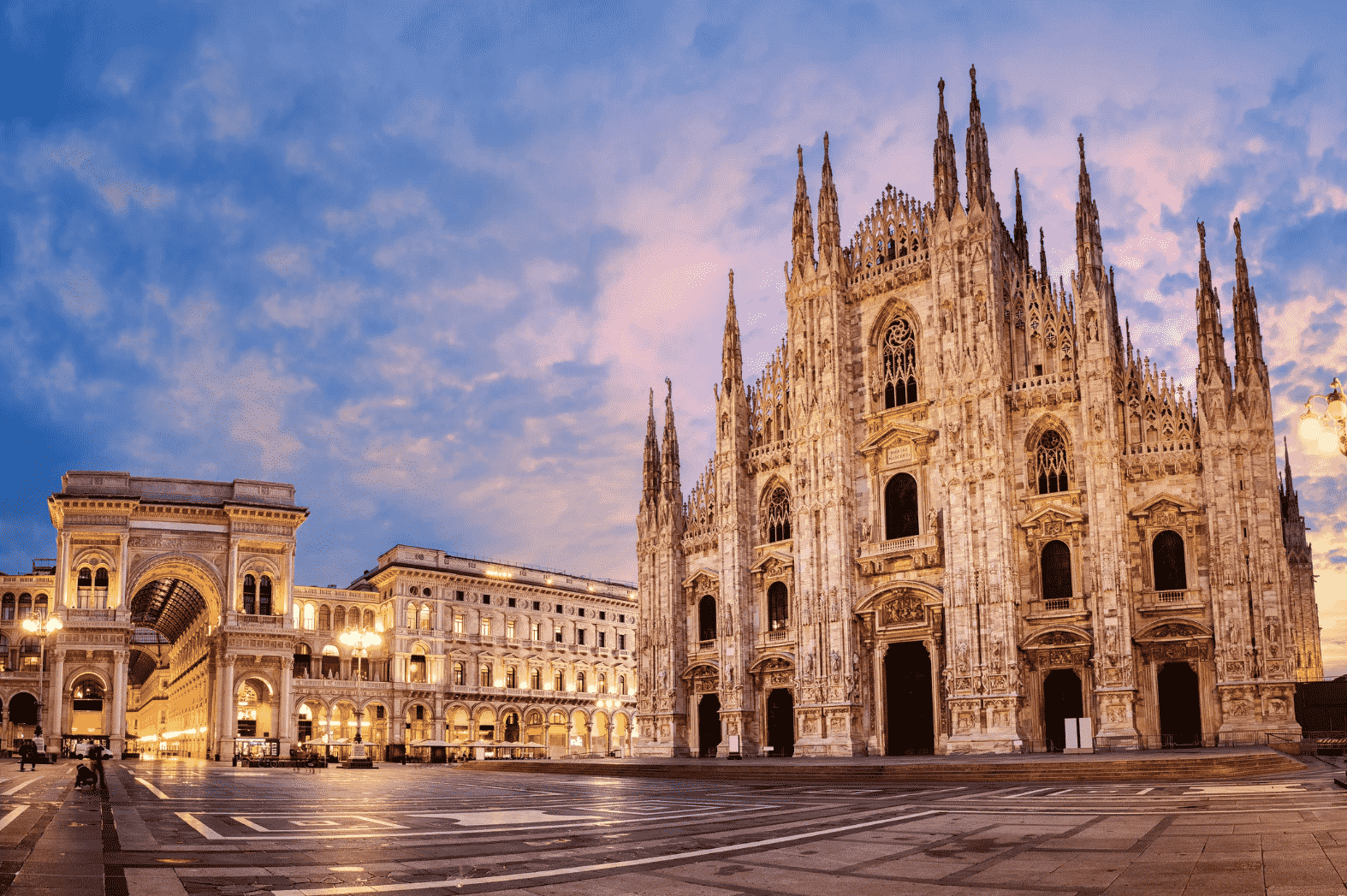 Milan Cathedral at Sunrise