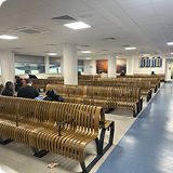 London Stansted Airport quiet seating area