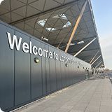 London Stansted Airport sign