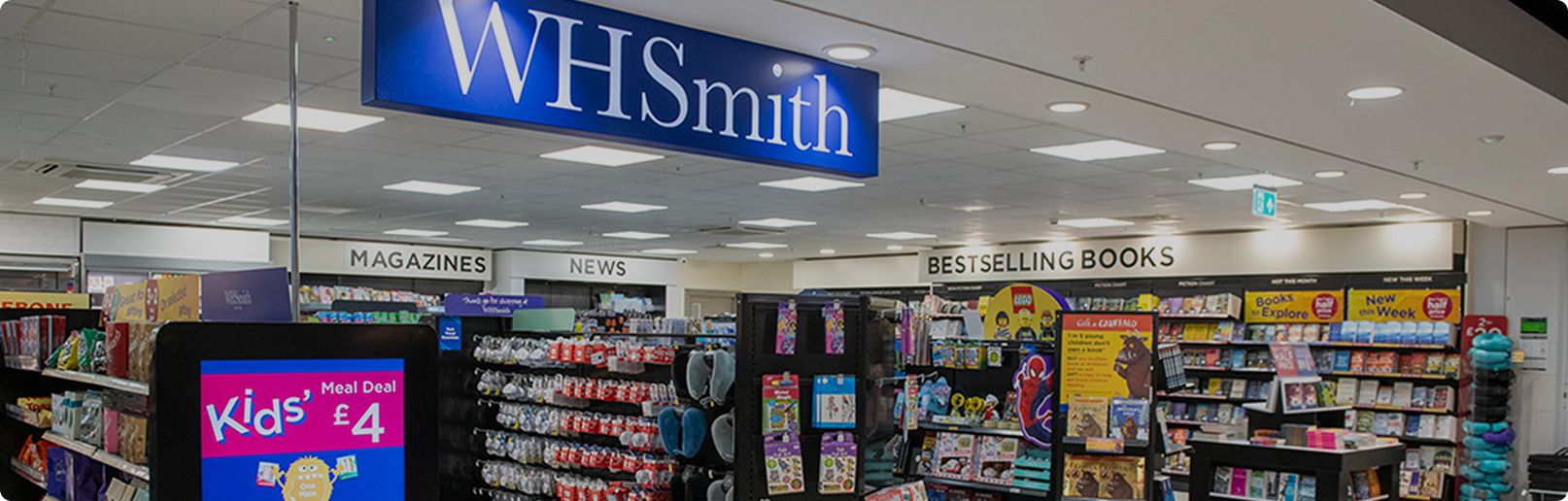 Entrance to WHSmith store