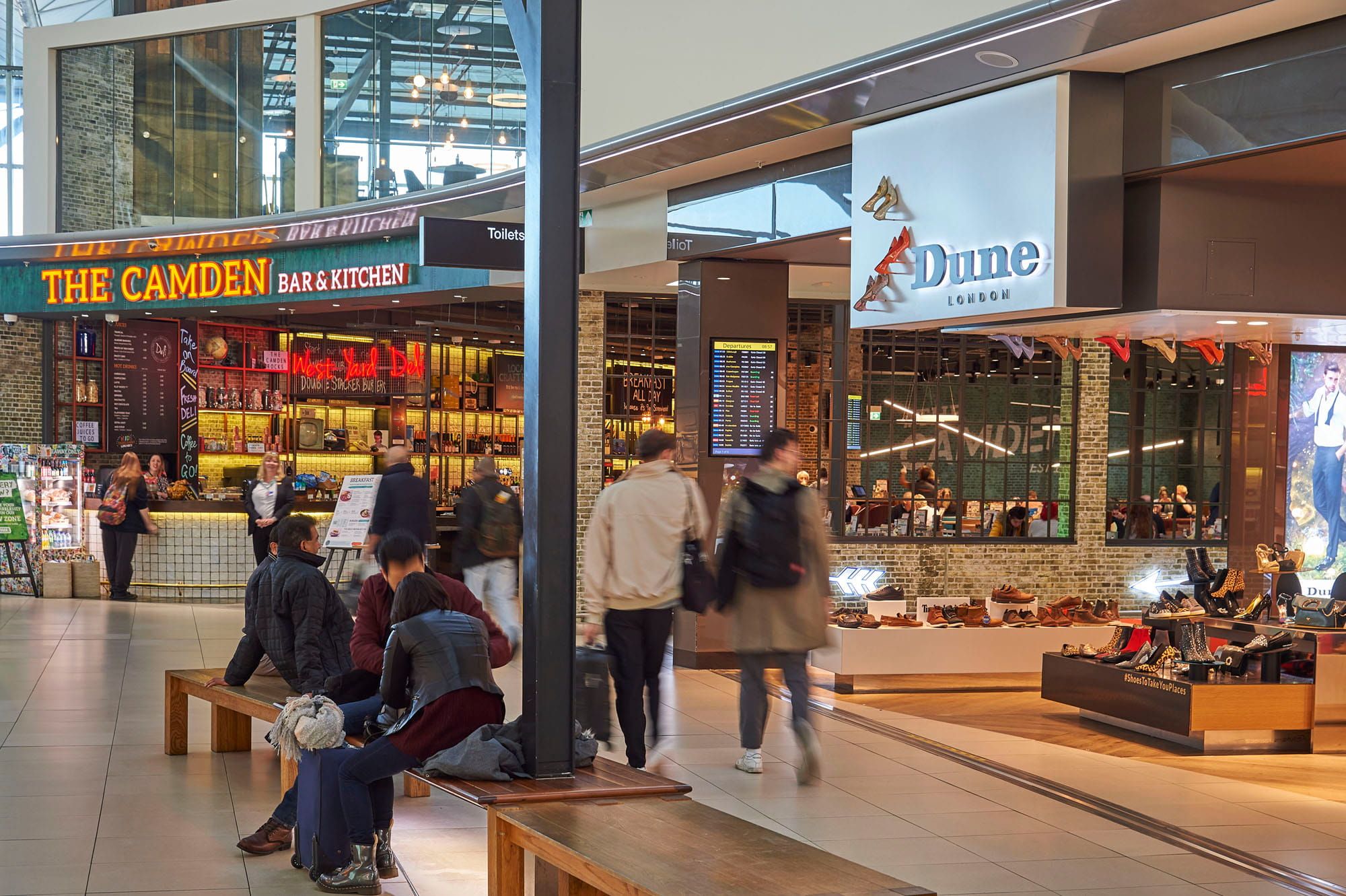 London Stansted Airport Departure Lounge