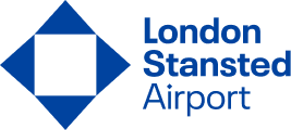 Blue London Stansted Airport logo
