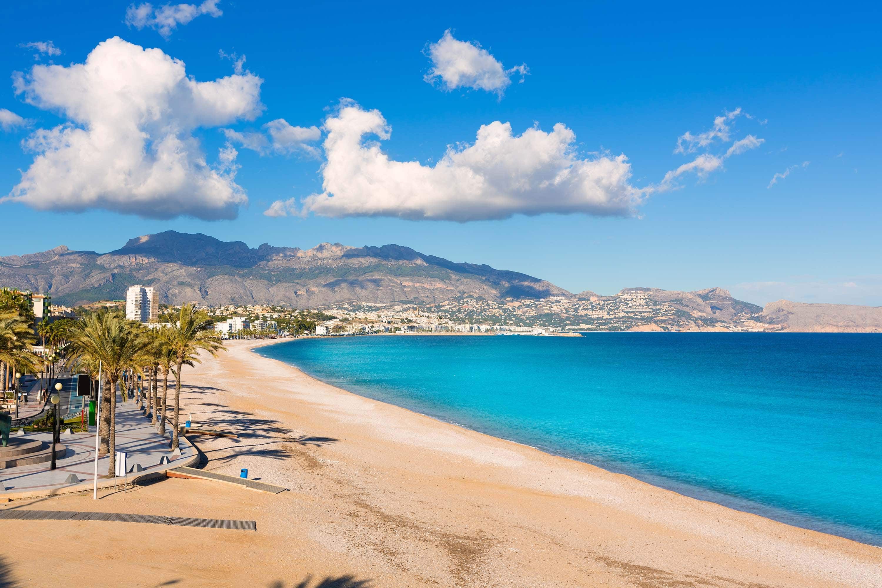 Alicante beach front