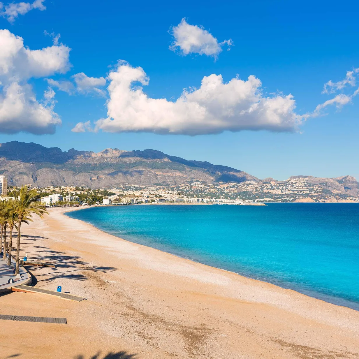 Alicante beach front