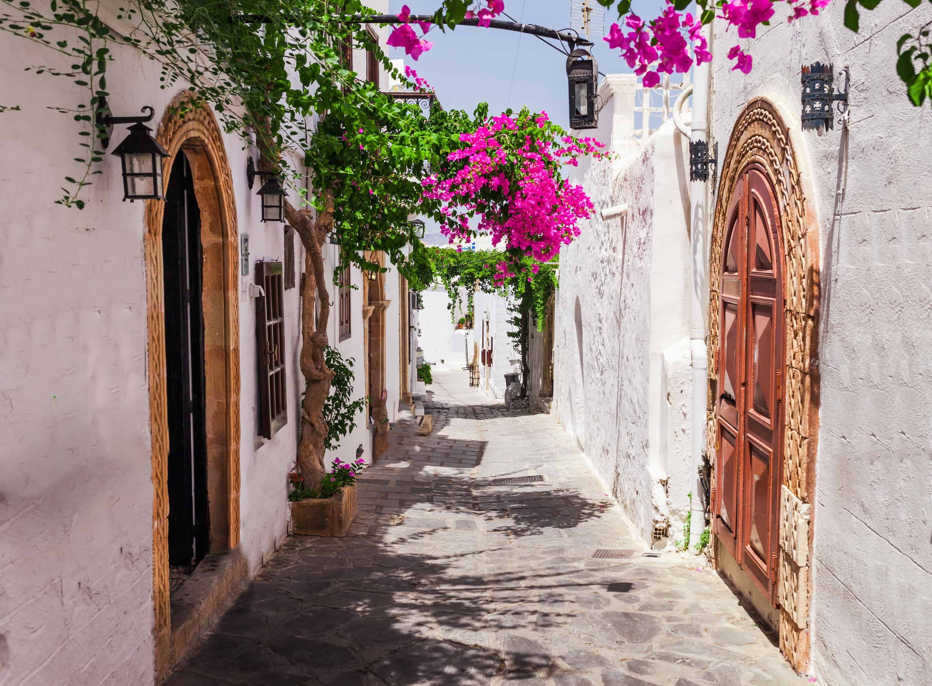 Street in Rhodes