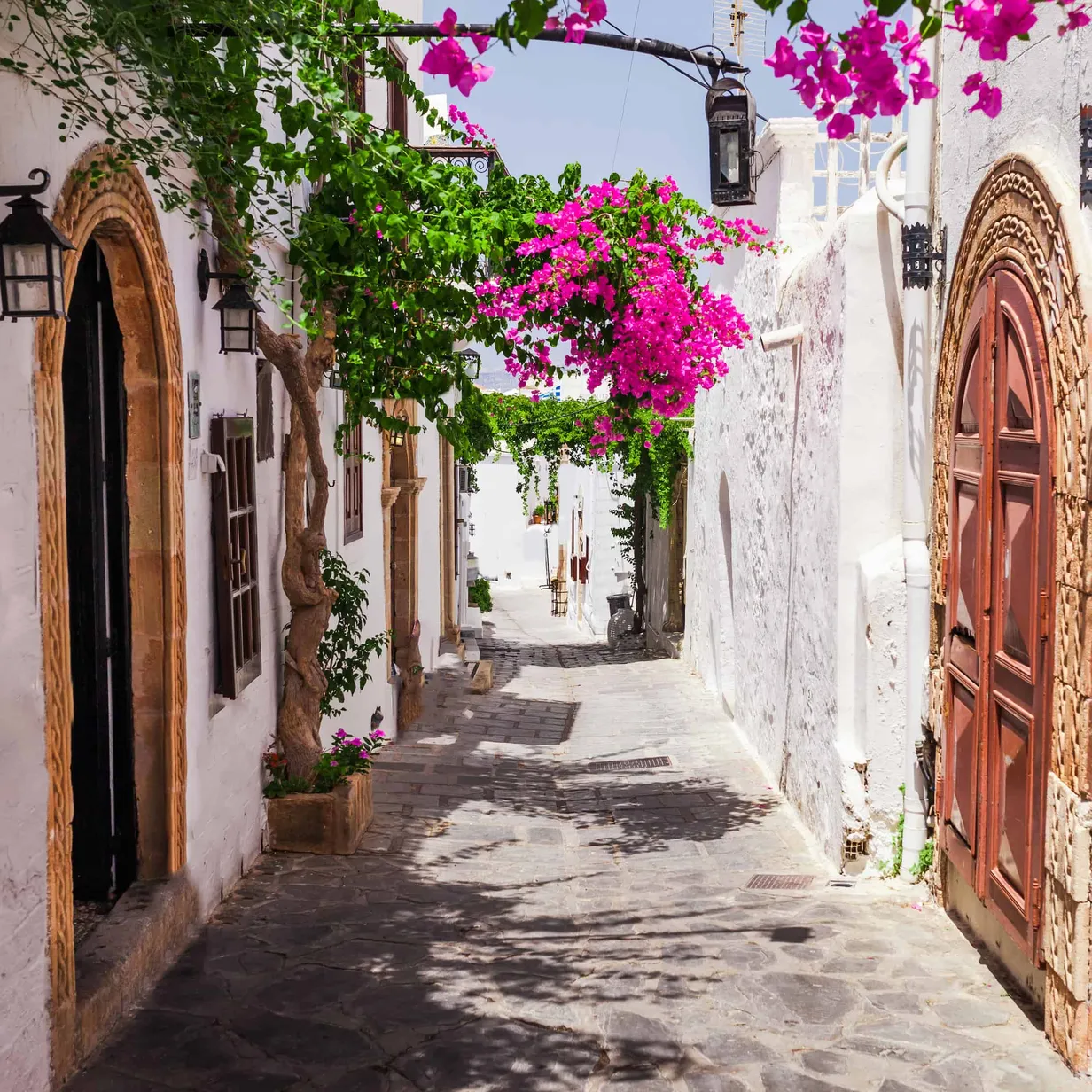 Street in Rhodes