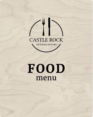 Castle Rock food menu