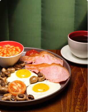 Frankie & Benny's breakfast menu