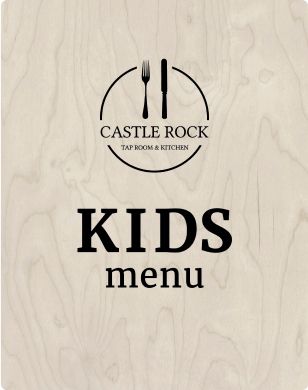 Castle Rock kids menu