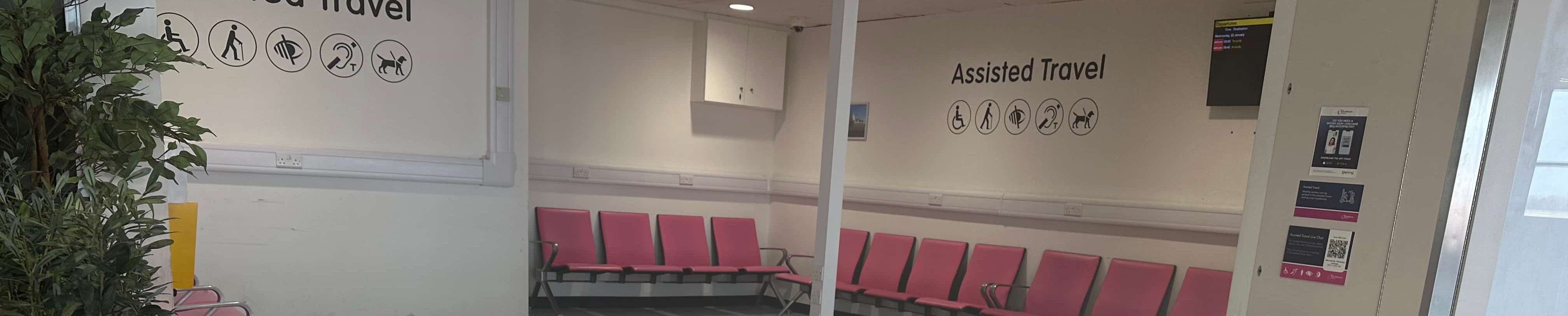 East Midlands Airport Assisted Travel Lounge