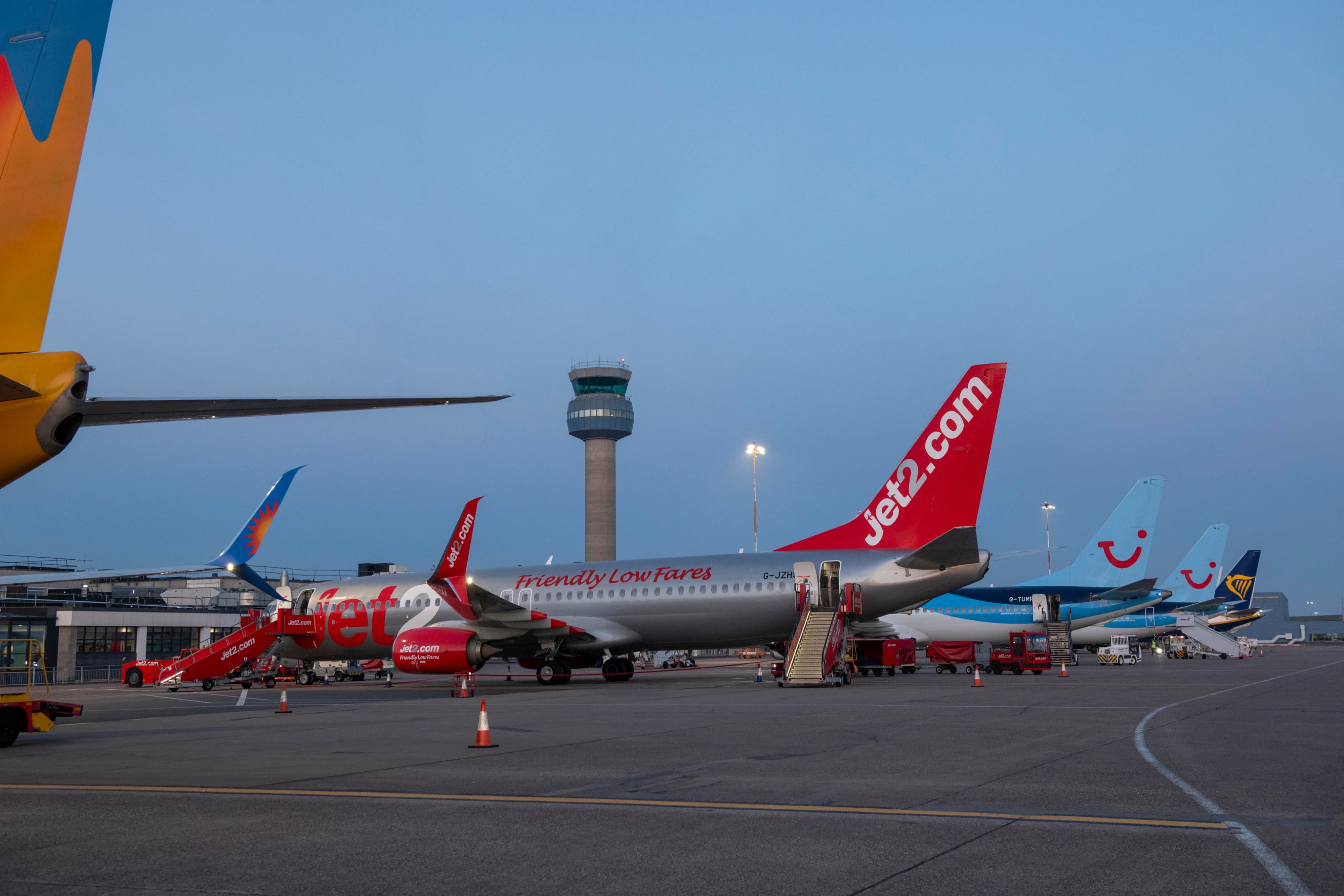 Jet2 plane on airfield