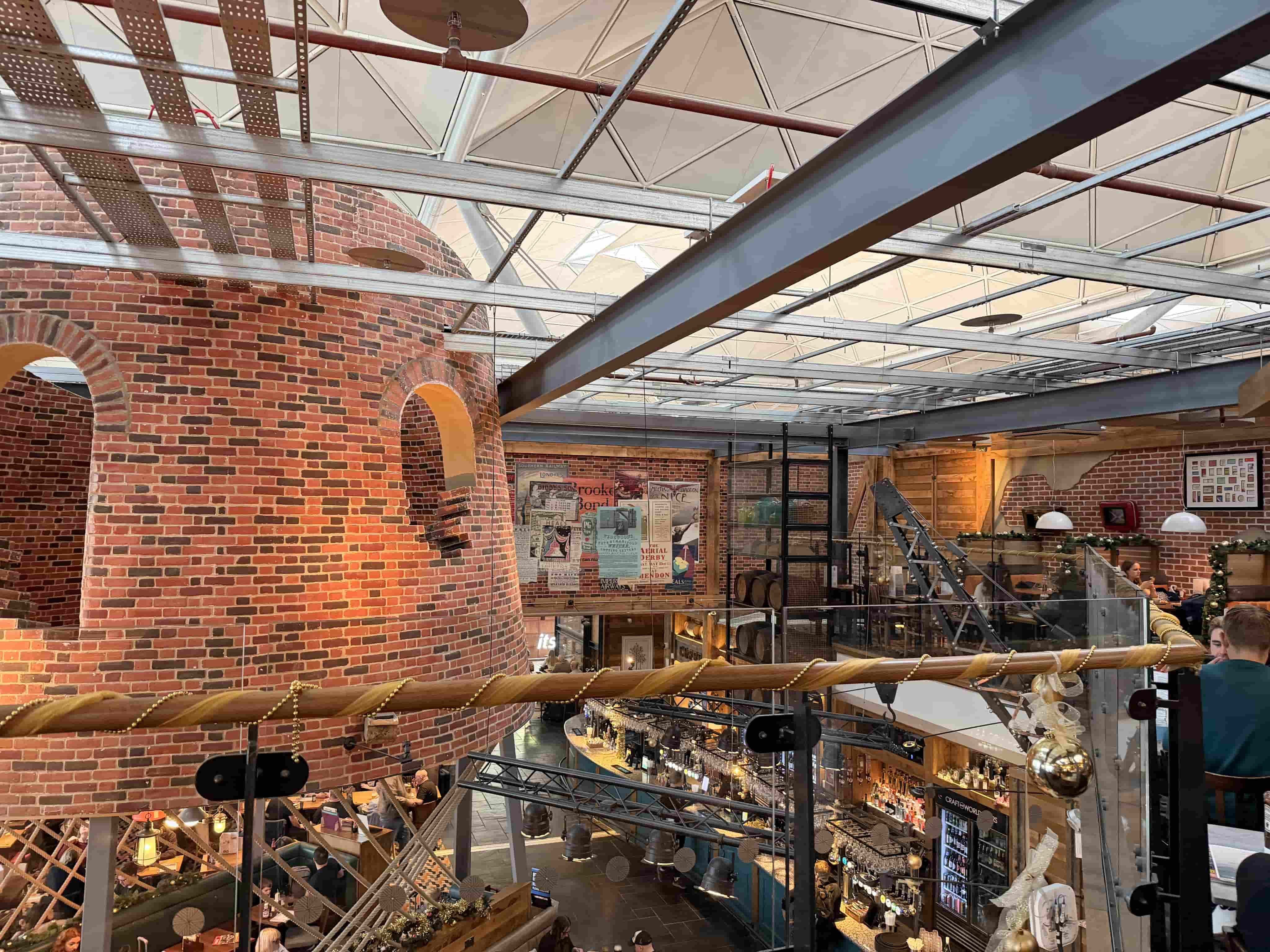 London Stansted Airport The Windmill restaurant