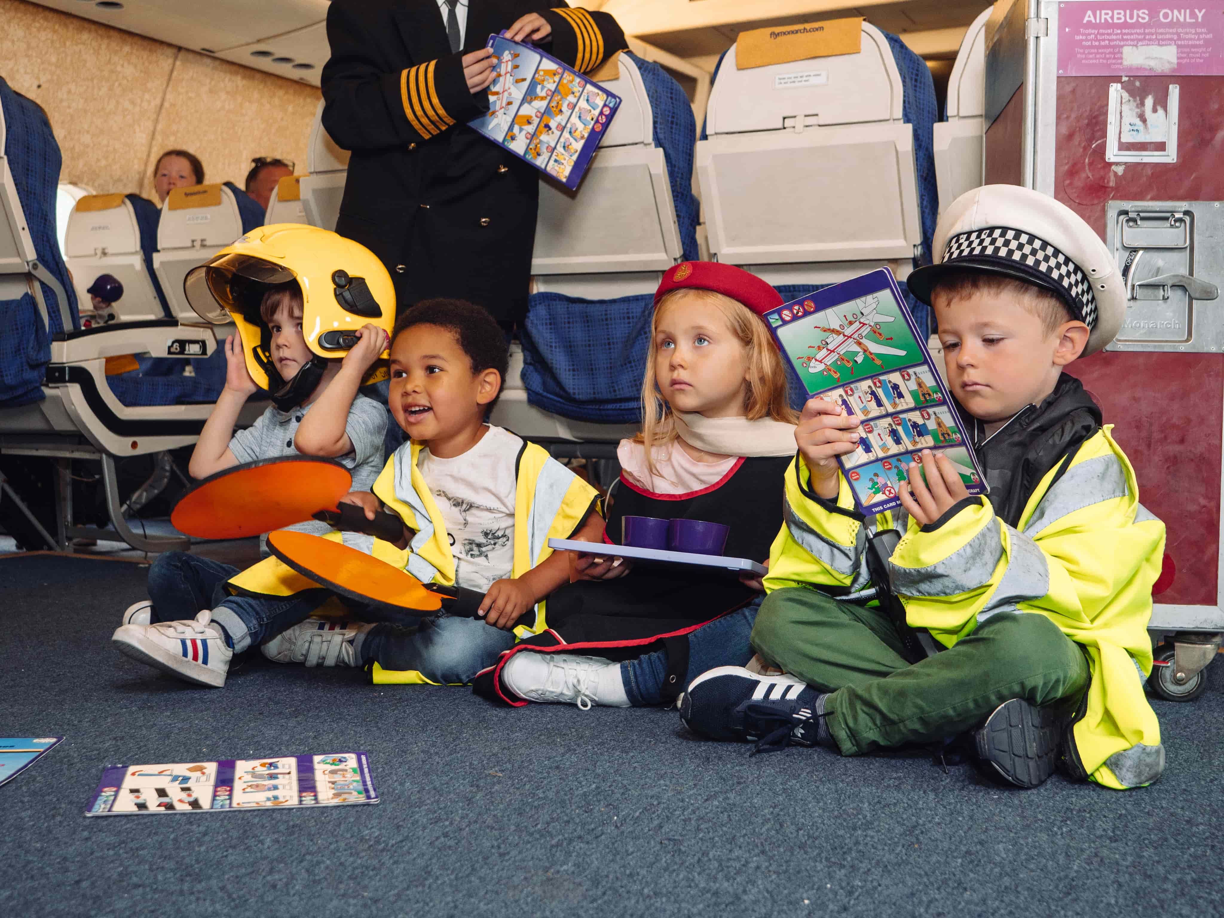 Little children in fancy dress