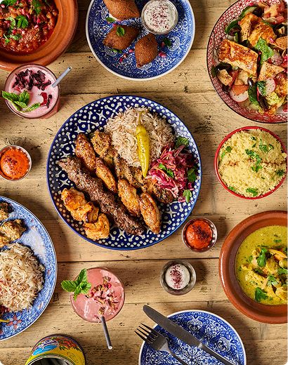 Comptoir Libanias main menu