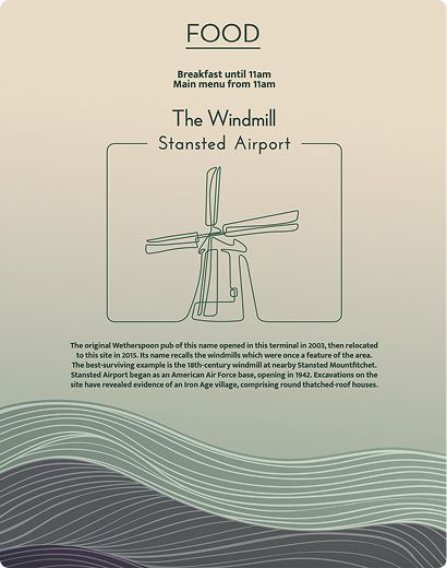 The Windmill food menu