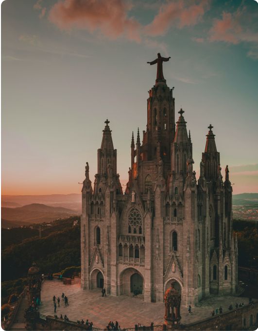 Historical building in Barcelona