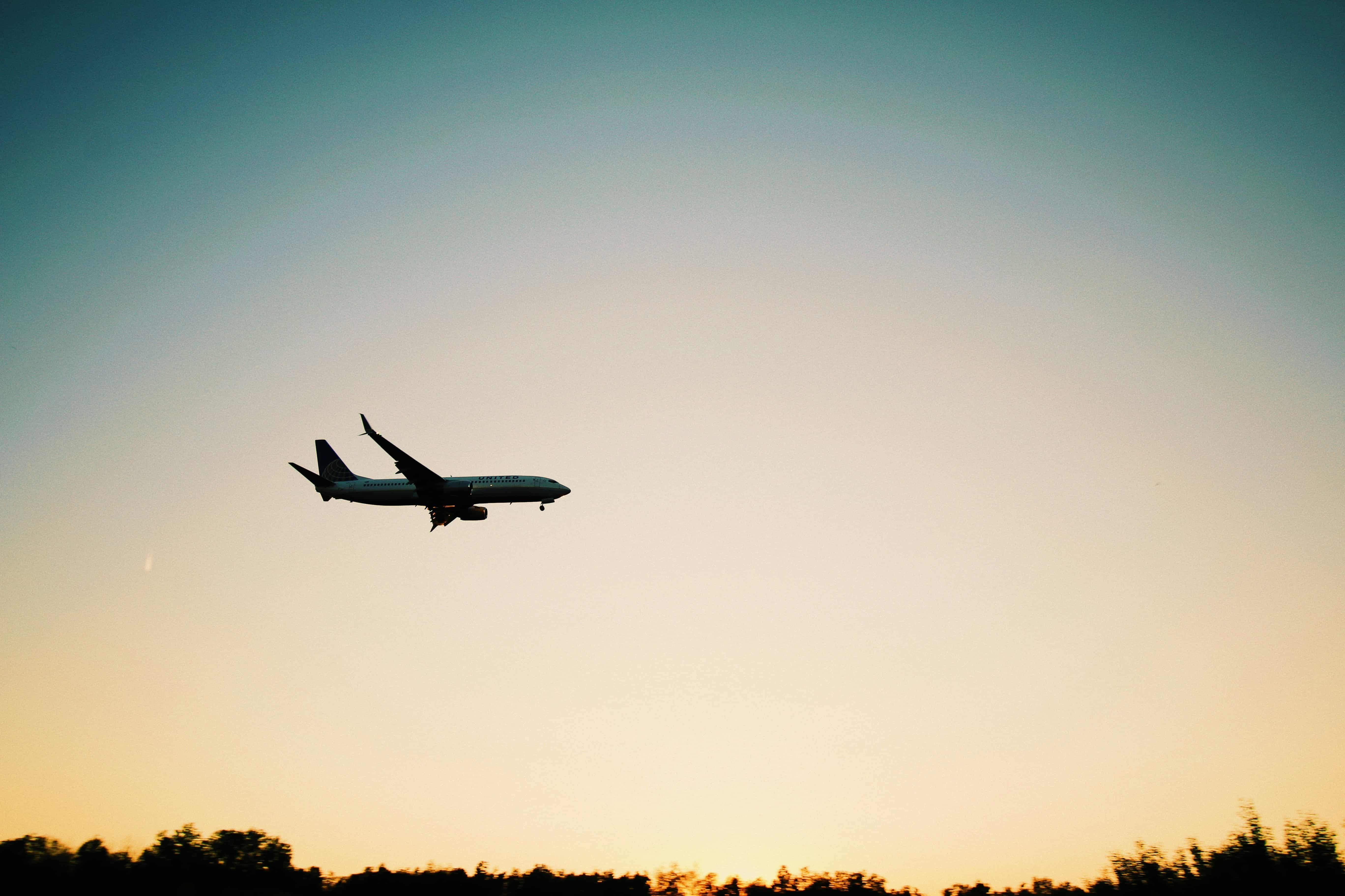 Plane in sky
