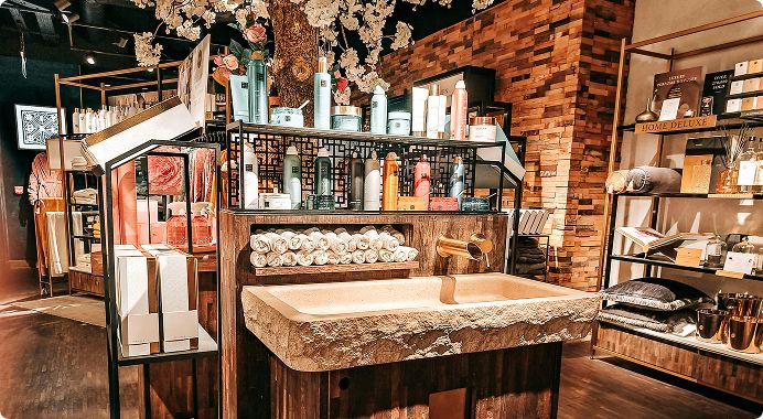 London Stansted Airport Rituals shop