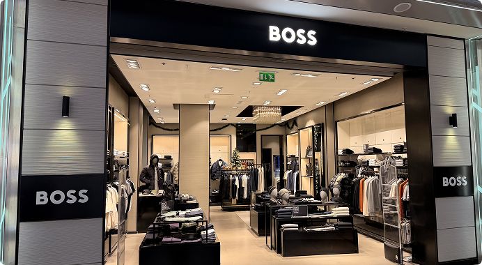 London Stansted Airport BOSS shop