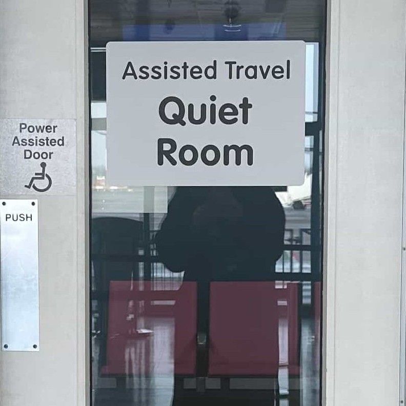 East Midlands Airport quiet room